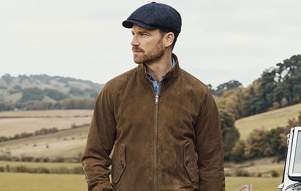 Klassischer Barracuta-Blouson "G 9" Barracuta-Blouson aus Wildleder