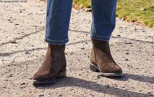 Chelsea Boots aus Nubukleder