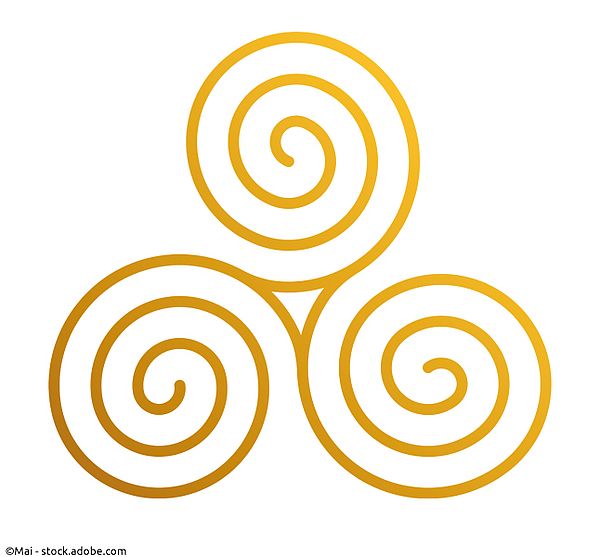 Keltischer Spiralknoten