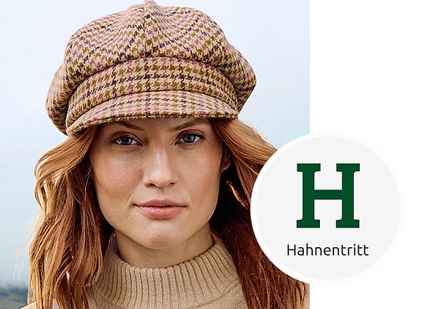 Mode mit Houndstooth