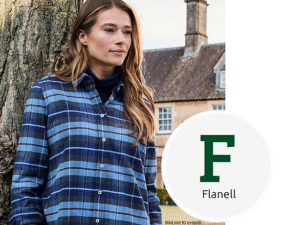 Flanellhemd für Damen