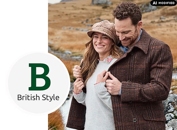 Klassische Mode im British Style