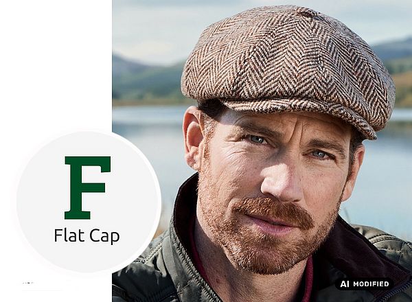 Flat Cap Klassische Schirmmütze