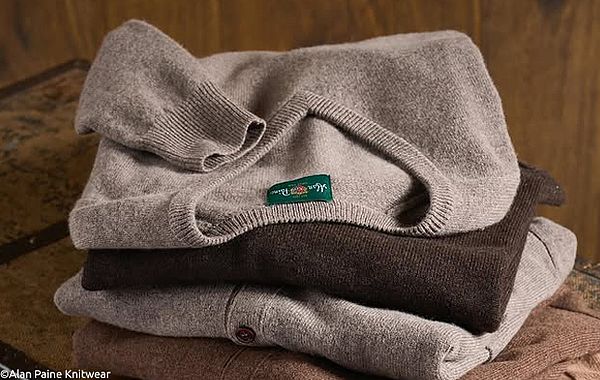 Feine Lambswool-Pullover aus England
