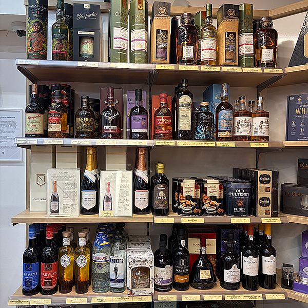 Edle Whiskys und andere Spirituosen