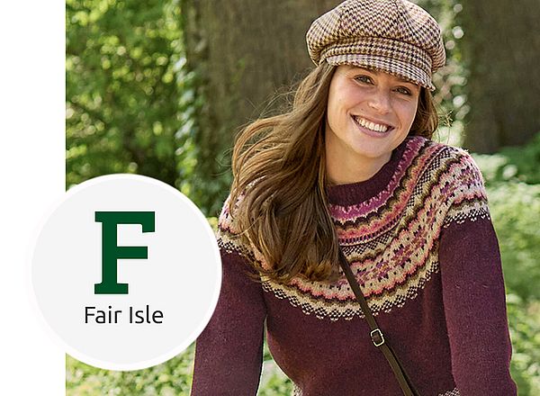 Fair Isle Pullover Moderner Strickpullover mit Fair-Isle-Muster