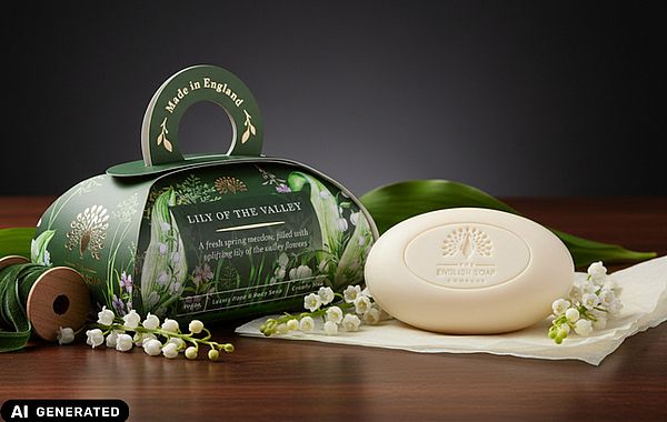 Englische Seife in hübscher Geschenkverpackung