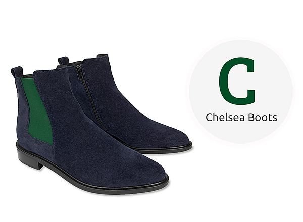 Lederstiefel im Chelsea Boots Style