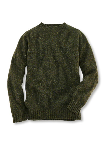 Tweed-Pullover aus Donegal