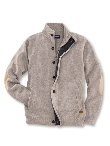 Barbour-Cardigan 'Essential' mit Zip