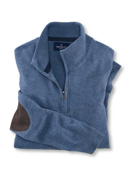 Lambswool-Troyer von Hackett London