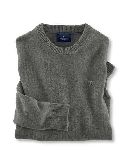 Lambswool-Pullover von Hackett London