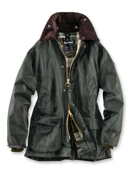 Barbour-Wachsjacke 'Bedale' in Oliv