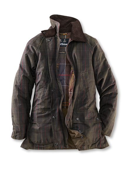 Tartan-Wachsjacke 'Ashby'