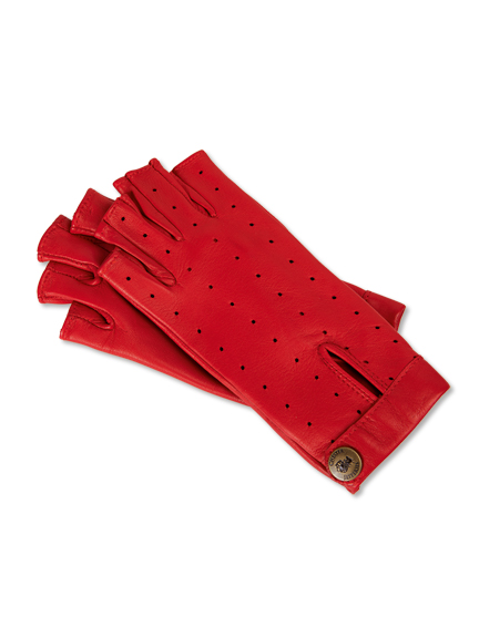 Driving Gloves in Rot
