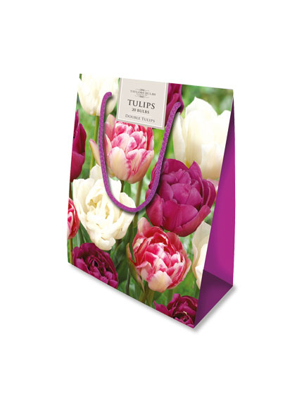 Blumenzwiebel-Geschenkset 'Double Tulips'