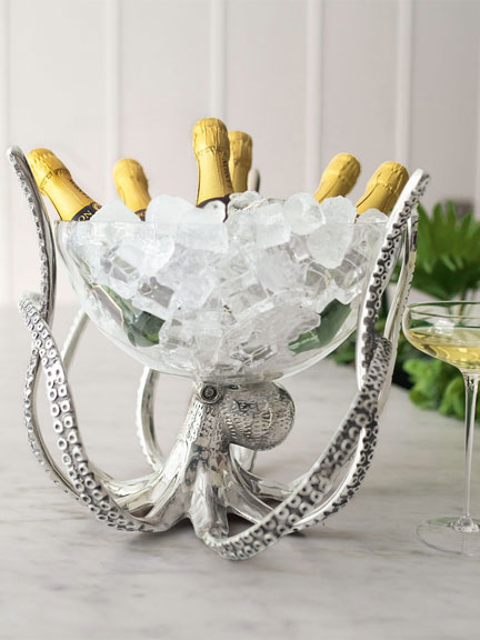 Champagnerkühler 'Octopus'
