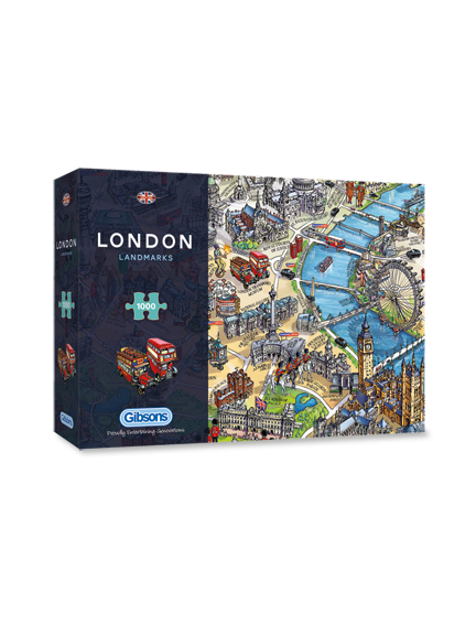 1.000 Teile-Puzzle 'London Landmarks'