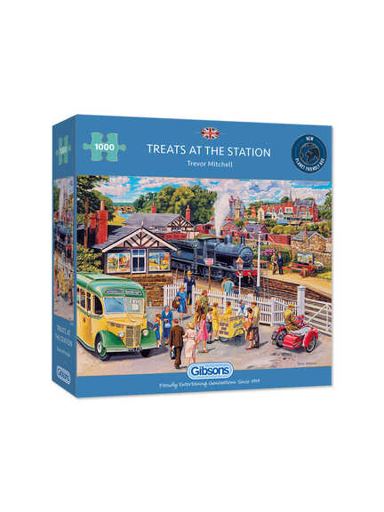 1000 Teile Puzzle Treats at the Station