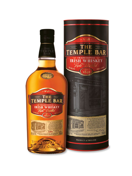 The Temple Bar Traditional Irish Whiskey