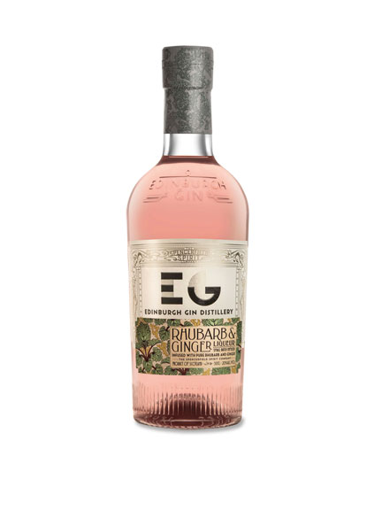 Rhubarb and Ginger Gin Liqueur 