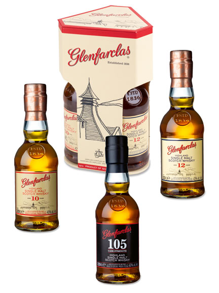 Glenfarclas Highland Single Malt Whisky (Triple Pack) 