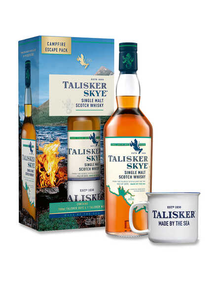 Talisker Skye Single Malt Scotch Whisky im 'Campfire Escape Pack'