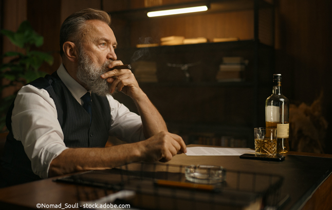 Arbeitszimmer des British Gentleman