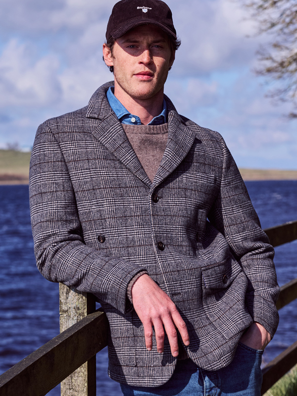 Country Style mit Glencheck Sakko