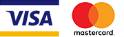 Logos VISA und Mastercard