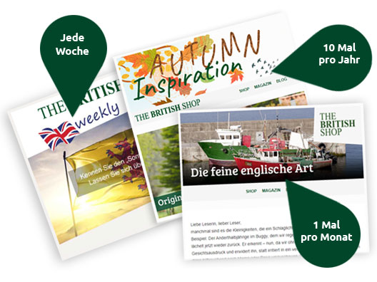 Ein �berblick �ber unsere drei Newsletter