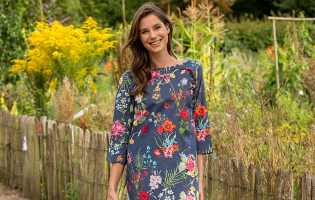 Sommerkleider mit Blumenprints
