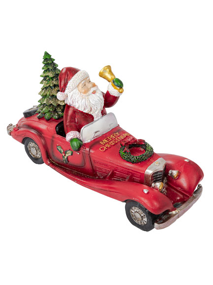 Nikolaus im Oldtimer