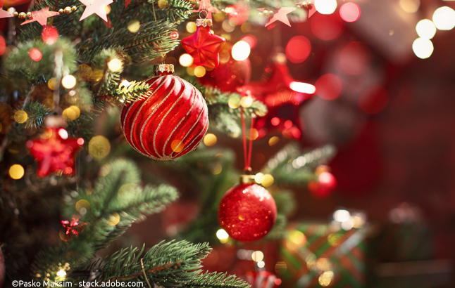 Stilvolle Deko für den Tannenbaum